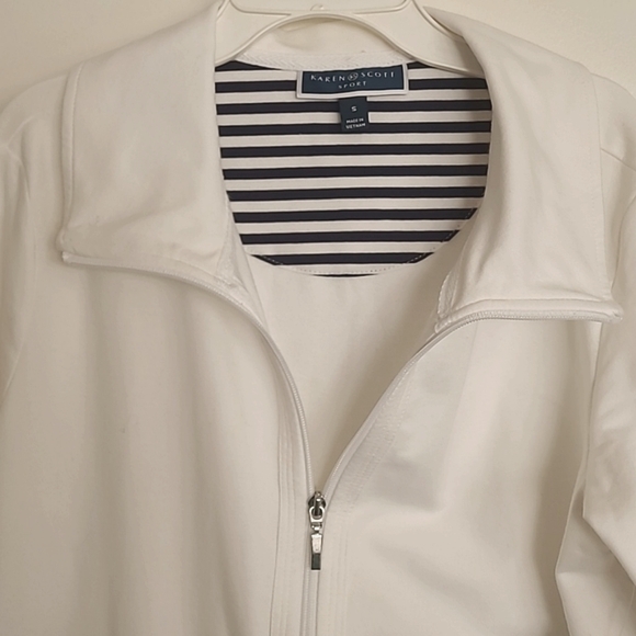 KAREN SCOTT LIGHT JACKET. NEW WITH TAG - Picture 2 of 7